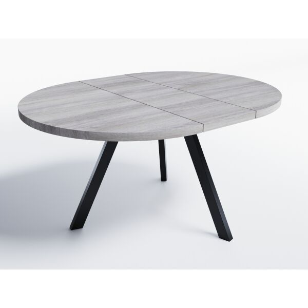 

Обеденный стол раскладной Skandi Wood SW059_R Коннектикут ⌀ 120 см (+350) х 120 х 76 см Массив Ясень Серый (SW059_R121276GrarrAsh)
