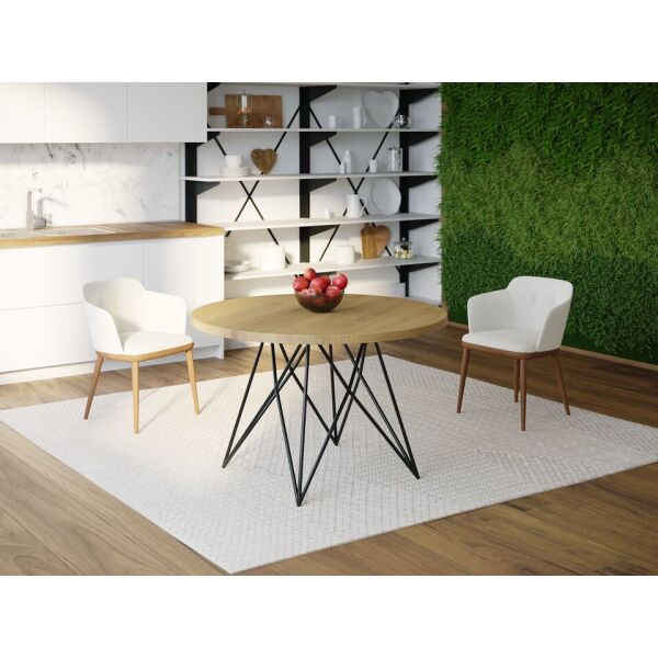 

Обеденный стол раскладной Skandi Wood SW089_R Теннесси ⌀ 90 см (+35) х 90 х 76 см Массив Ясень Натуральный (SW089_R909076NaarrAsh)