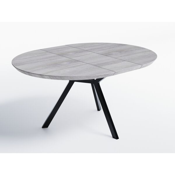 

Обеденный стол раскладной Skandi Wood SW110_R Огаста ⌀ 90 см (+35) х 90 х 76 см Массив Ясень Серый (SW110_R909076GrarrAsh)