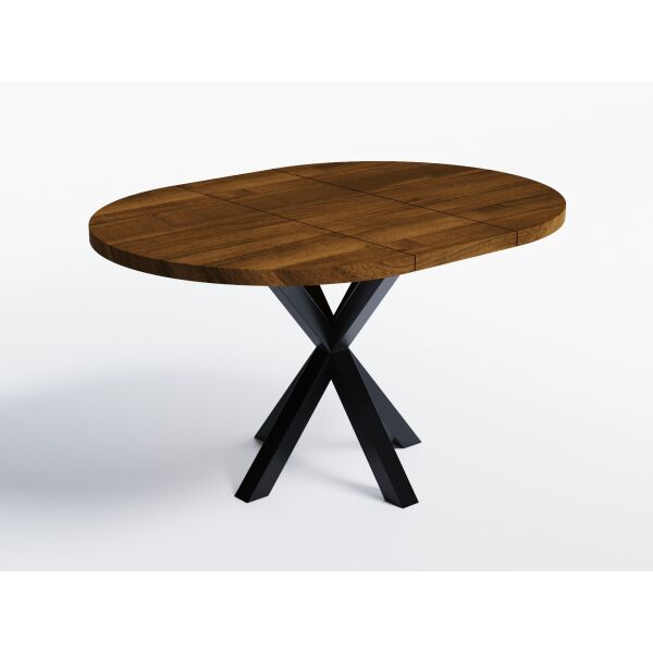 

Обеденный стол раскладной Skandi Wood SW043_R Висконсин ⌀ 100 см (+35) х 100 х 76 см Натуральный шпон Дуб Коричневый (SW043_R101076BrarrOak)