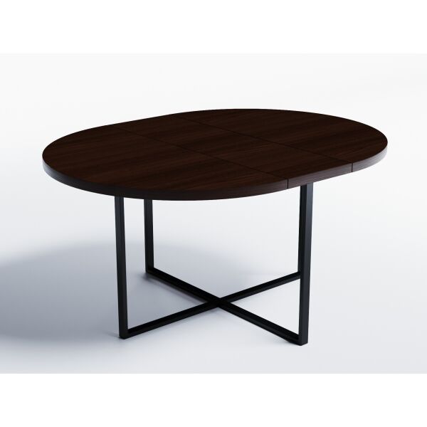 

Обеденный стол раскладной Skandi Wood SW053_R Калифорния ⌀ 120 см (+350) х 120 х 76 см Натуральный шпон Дуб Венге (SW053_R121276wearrOak)