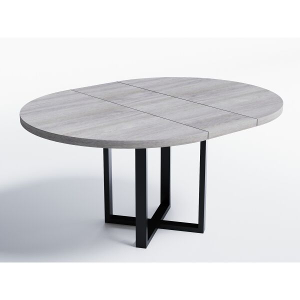 

Обеденный стол раскладной Skandi Wood SW079_R Нью-Йорк ⌀ 90 см (+35) х 90 х 76 см Натуральный шпон Дуб Серый (SW079_R909076GrarrOak)