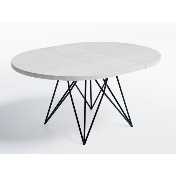 

Обеденный стол раскладной Skandi Wood SW089_R Теннесси ⌀ 120 см (+350) х 120 х 76 см Натуральный шпон Дуб Белый (SW089_R121276WharrOak)