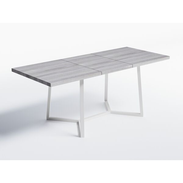 

Обеденный стол раскладной HYGGE HG122_R Віборг 150 (+50) х 90 х 76 см ДСП Дуб Серый