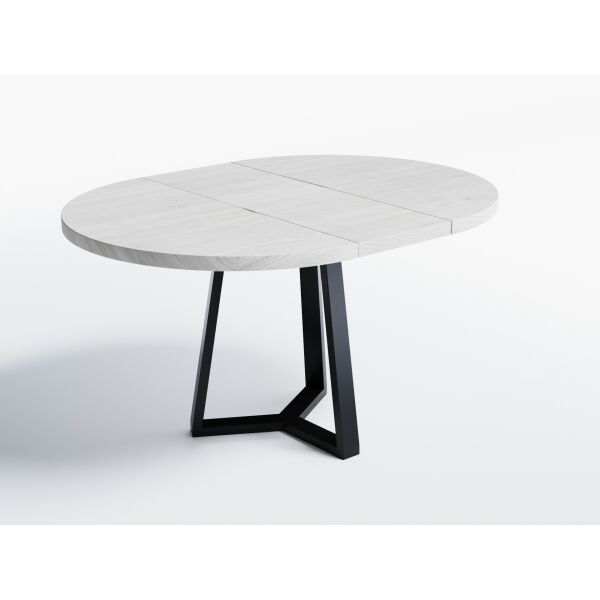 

Обеденный стол раскладной HYGGE HG106_R Шарлоттенлунд ⌀ 90 см (+35) х 90 х 76 см ДСП Дуб Белый