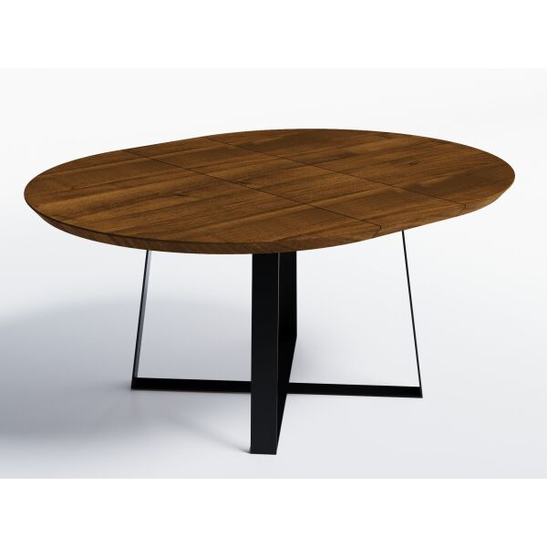 

Обеденный стол раскладной HYGGE HG125_R Гольстебро ⌀ 120 см (+350) х 120 х 76 см ДСП Дуб Ореховый