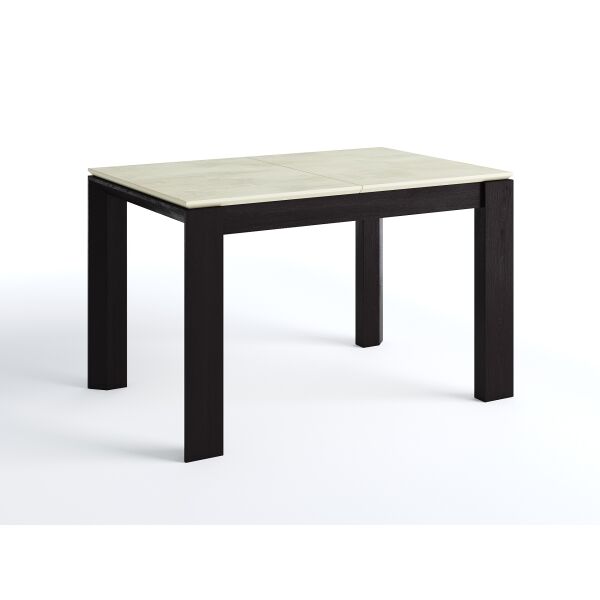 

Обеденный стол Skandi Wood SWOL001 Мілан-люкс / Мілан 200 (+40) x 80 x 75см HPL Пластик Бежевый Мрамор