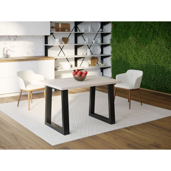 

Обеденный стол HYGGE HG112 Хвідовре 200 х 80 х 75 см ДСП Дуб Белый (HG11220807WhiPar)