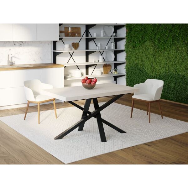 

Обеденный стол HYGGE HG120 Каструп 200 х 80 х 75 см ДСП Дуб Белый (HG12020807WhiPar)