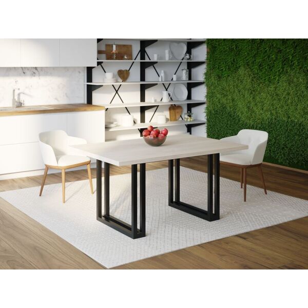 

Обеденный стол HYGGE HG148 Нюборг 200 х 80 х 75 см ДСП Дуб Белый (HG14820807WhiPar)