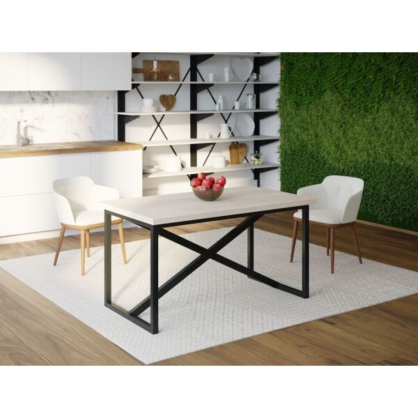 

Обеденный стол HYGGE HG158 Грена 180 х 80 х 75 см ДСП Дуб Белый (HG15818807WhiPar)