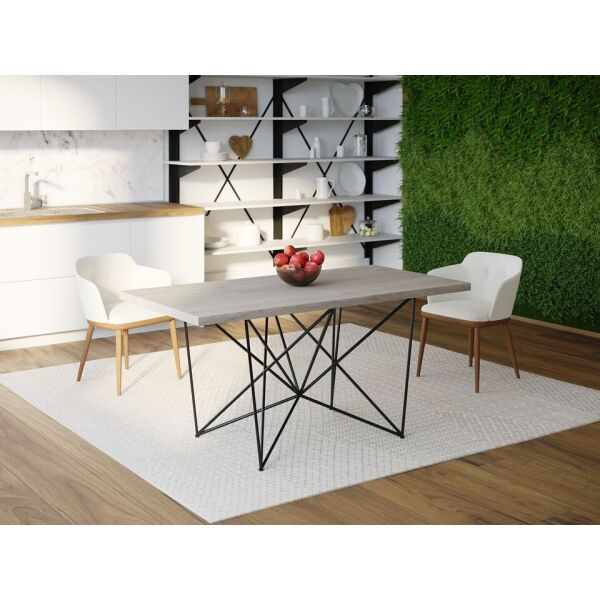 

Обеденный стол HYGGE HG159 Корсер 180 х 80 х 75 см ДСП Дуб Серый (HG15918807GrePar)
