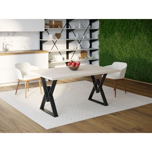 

Обеденный стол HYGGE HG166 Брендерслев 180 х 80 х 75 см ДСП Дуб Белый (HG16618807WhiPar)