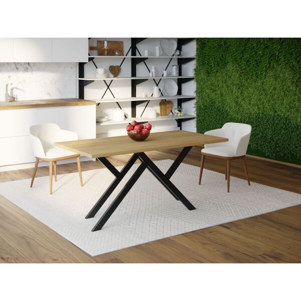 

Обеденный стол HYGGE HG042 Траун 180 х 80 х 75 см ДСП Дуб Светлый (HG04218807LigPar)
