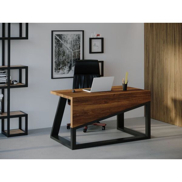 

Компьютерный стол HYGGE HG104 Фредеріксберг 180 х 80 х 75 см ДСП Дуб Ореховый (HG10418807WalPar)