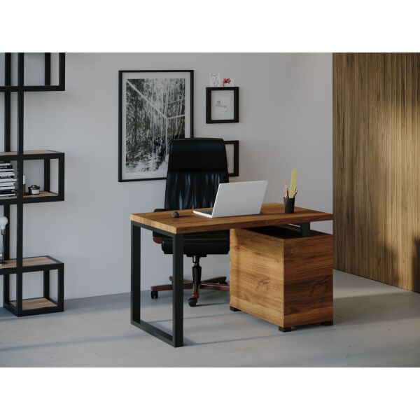 

Компьютерный стол HYGGE HG024 Арендал 180 х 80 х 75 см ДСП Дуб Ореховый (HG02418807WalPar)