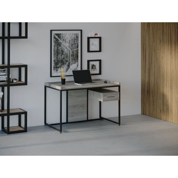 

Компьютерный стол HYGGE HG026 Гейло 180 х 80 х 75 см ДСП Дуб Серый (HG02618807GrePar)