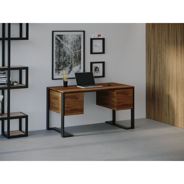 

Компьютерный стол HYGGE HG033 Биф 200 х 80 х 75 см ДСП Дуб Ореховый (HG03320807WalPar)