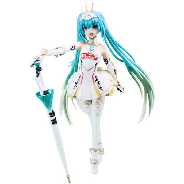 

Коллекционная фигурка Хастуне Мику рейсинг в белом - Hatsune Miku, Vocaloid BP85464P Banpresto (12698)