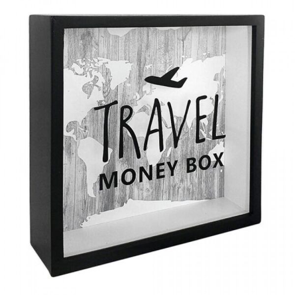 

Деревянная копилка FOR для денег Travel money box самолет ( 123839)