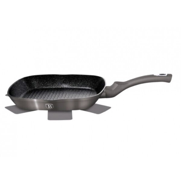 

Сковорода-гриль Berlinger Haus Carbon Metallic Line 28 см BH-1249N