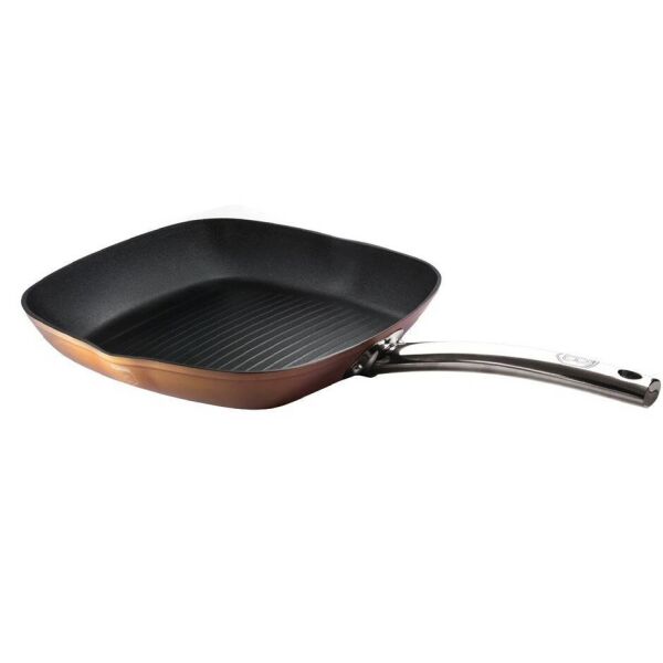 

Сковорода-гриль Berlinger Haus Bronze Titan 28x28 см BH-1693