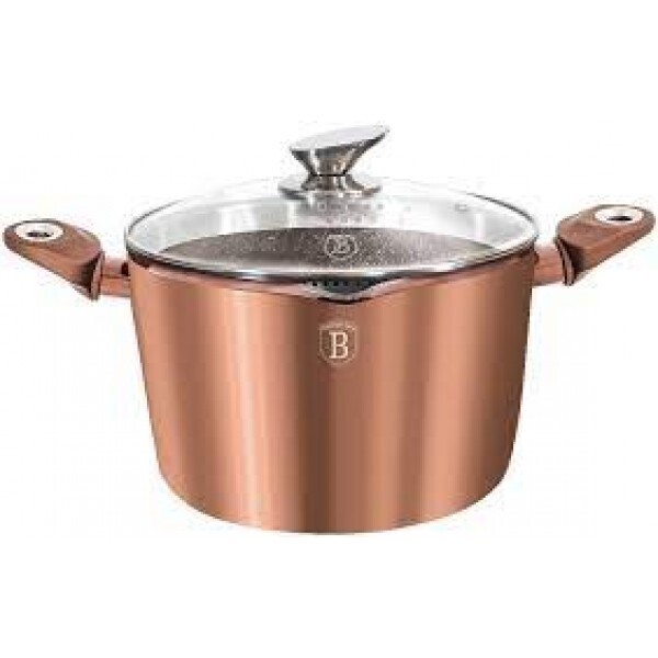 

Кастрюля Berlinger Haus Rosegold Metallic Line 6000 мл BH-1520N