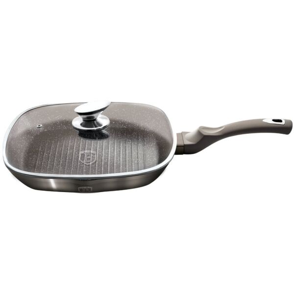 

Сковорода-гриль Berlinger Haus Carbon Metallic Line 28х28 см BH-1614N