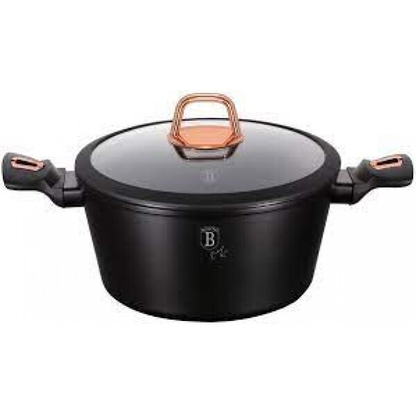 

Кастрюля с крышкой Berlinger Haus Black Rose Gold Collection 6.1л BH-1931N