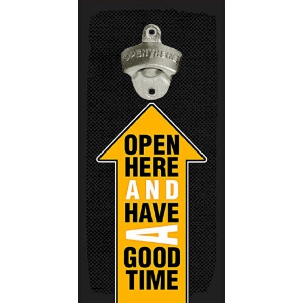 

Открывалка Beer бутылок на стену Open here and have a good time ( 124736)
