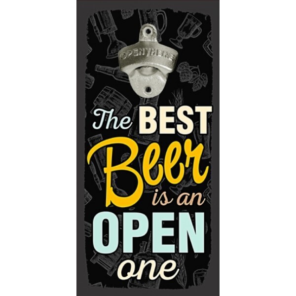 

Открывалка Beer бутылок на стену The best beer is an open one (124740)