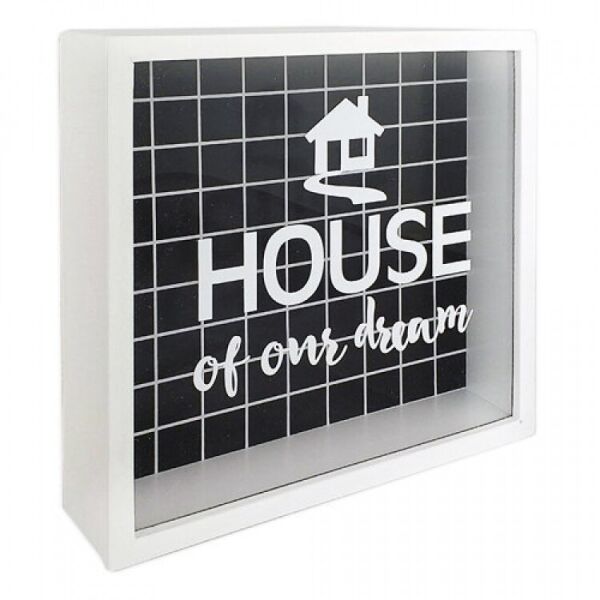 

Копилка FOR деревянная House of our dream (124770)