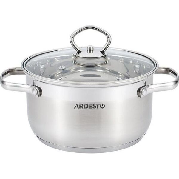 

Кастрюля Ardesto из нержавеющей стали с крышкой 3.2 L AR1932SS