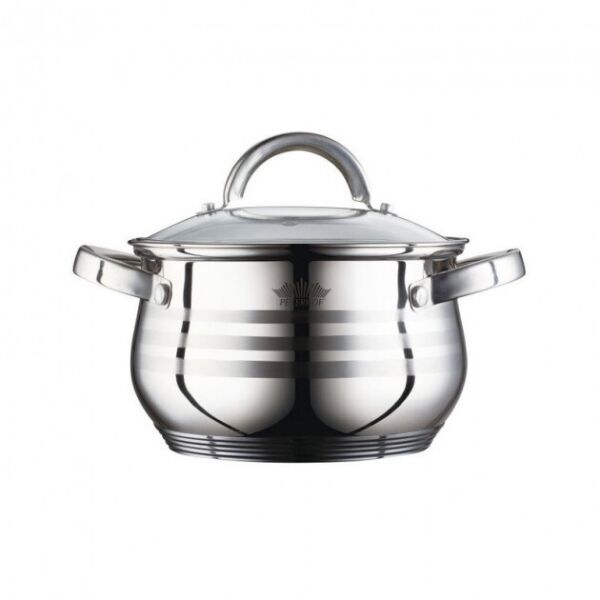 

Кастрюля Peterhof из нержавеющей стали с крышкой 2.1 л PH15881-16