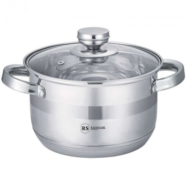 

Кастрюля с крышкой 5.1 л Rainstahl RS-2700-22