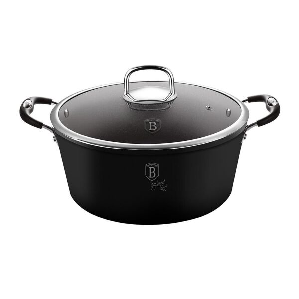 

Кастрюля Berlinger Haus с крышкой 4.1 л Black Professional Line BH-6123