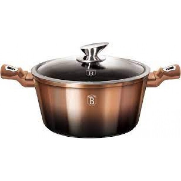 

Кастрюля Berlinger Haus с крышкой 6.1 л Metallic Line BH-6109