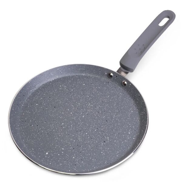 

Сковорода блинная Kamille 24 см из алюминия с гранитным покрытием KM-4206GR