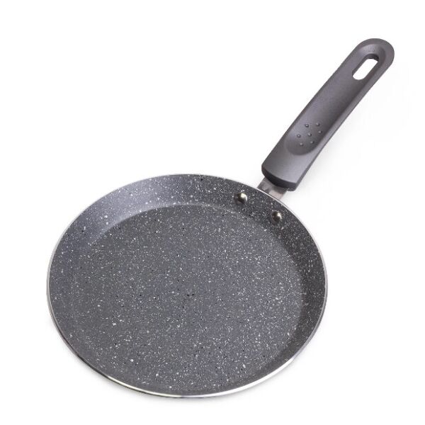 

Сковорода блинная Kamille 20 см из алюминия с гранитным покрытием KM-4204GR