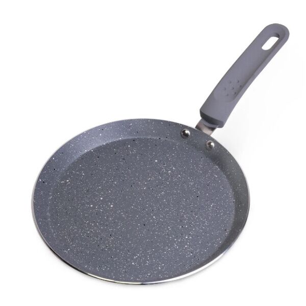 

Сковорода блинная Kamille 22 см из алюминия с гранитным покрытием KM-4205GR