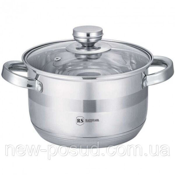 

Кастрюля с крышкой 3.9 л Rainstahl RS-2700-20