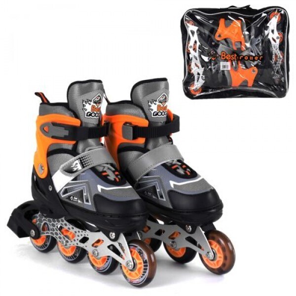 

Ролики с подсветкой Best Roller S оранжевый (6202-S)