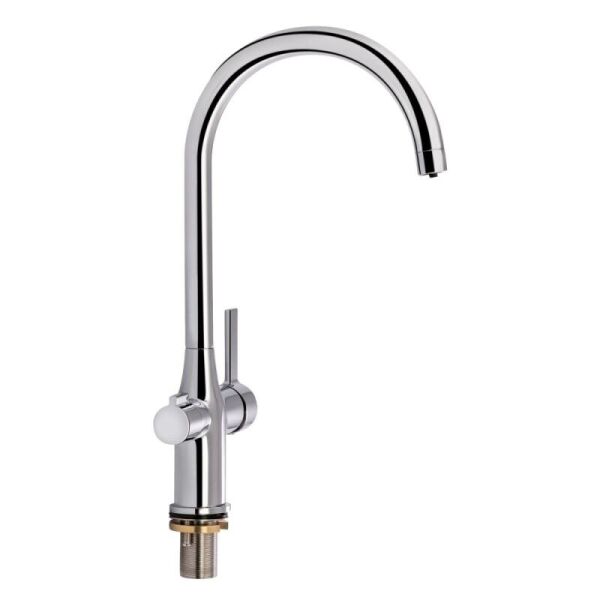 

Смеситель для кухни на две воды Qtap Kuchyne 92107UC, Хром
