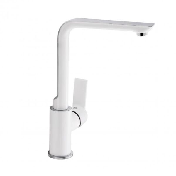 

Смеситель для кухни Qtap Ustek 9016107FCW, Белый