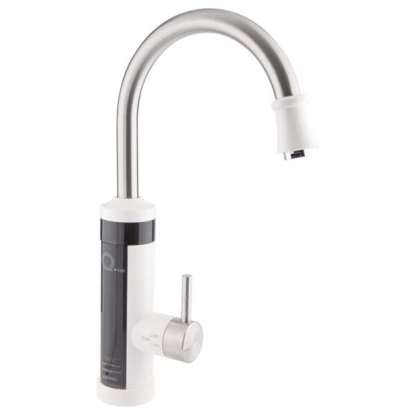 

Монокран с электронагревом Qtap Elterna CRW 337, Белый