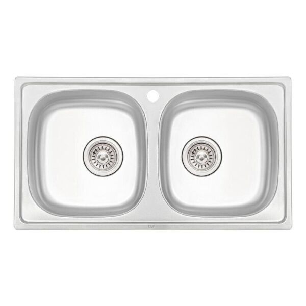 

Кухонная мойка Qtap 7843-B Micro Decor 0,8 мм (QT7843BMICDEC08), Decor
