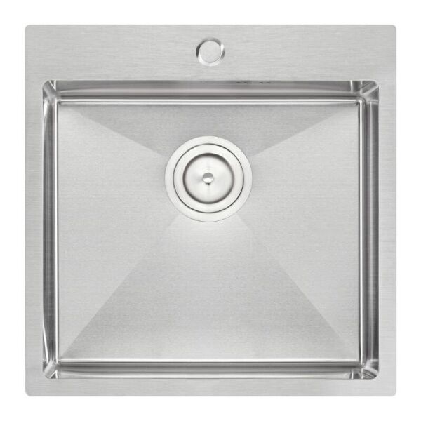 

Кухонная мийка Qtap D5050 Satin 2.7/1.0 мм (QTD505010), Нержавеющая сталь