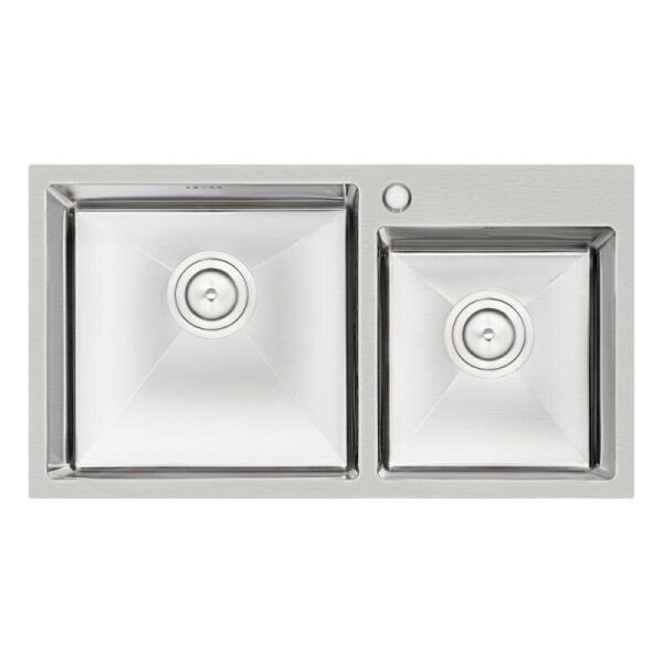 

Кухонная мойка Qtap S7843 Satin 2.7/1.0 мм (QTS784310), Нержавеющая сталь