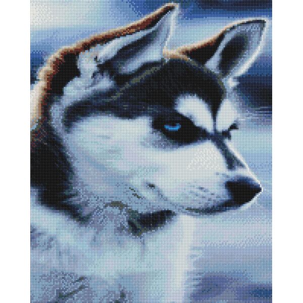 

Алмазная мозаика "Хаски" BrushMe 40x50см GF4798