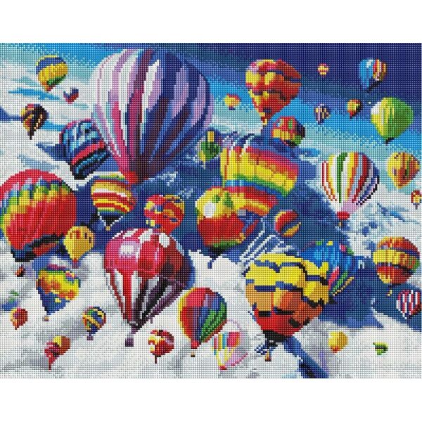 

Алмазная мозаика "Шары в небе" BrushMe 40x50см GF2721